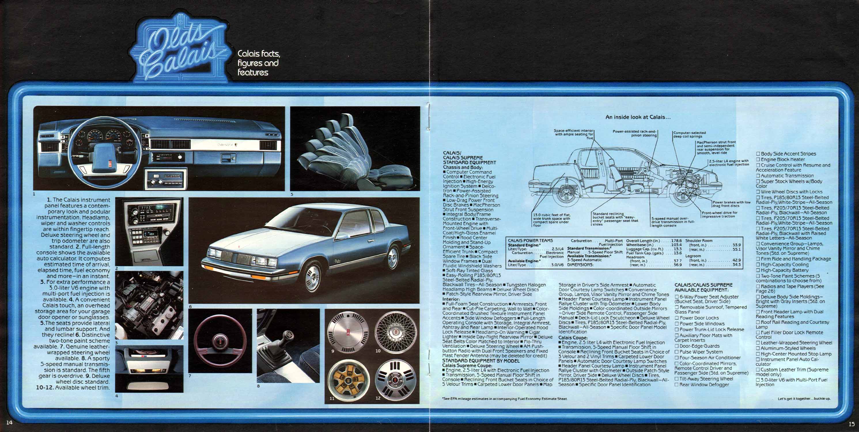 1985 Oldsmobile Small-Size Brochure Page 8